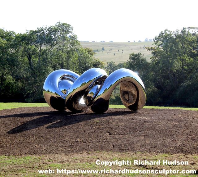 Custom Stainless Steel Monumental Sculpture